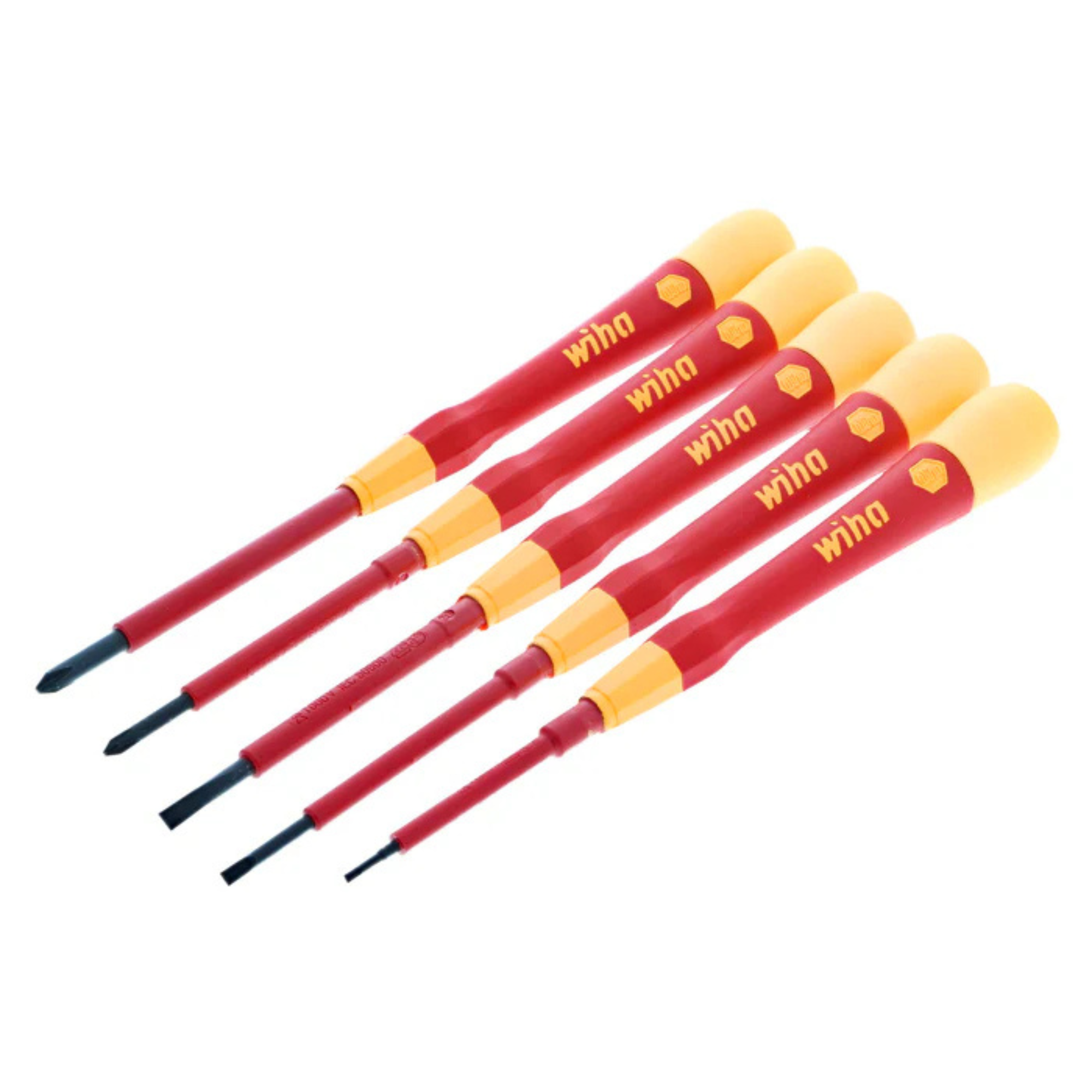 Wiha 5 Piece Insulated PicoFinish Precision Screwdriver Set from Columbia Safety